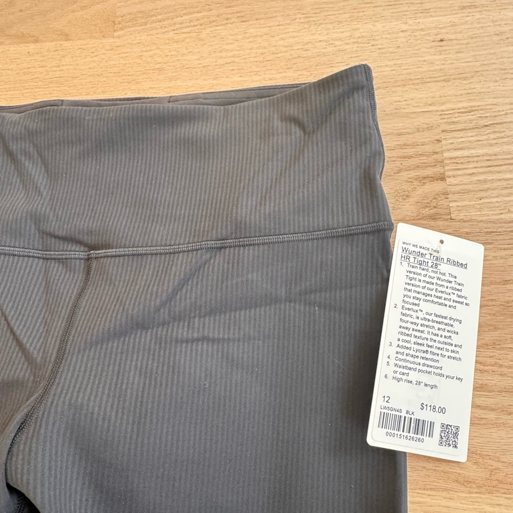 lululemon wunder train Ribbed Leggings